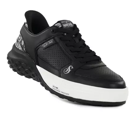 Skechers miesten tennarit 251170/BLK SIZZLE - SNOOP SIZZLE TOKE SLIP-INS musta - Miesten tennarit - 140178 - 1