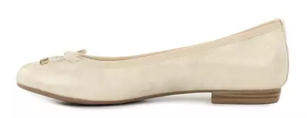 Marco Tozzi Ballerinat 22137-42 beige/kulta - Ballerinat - 140238 - 2