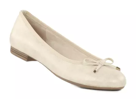 Marco Tozzi Ballerinat 22137-42 beige/kulta - Ballerinat - 140238 - 1