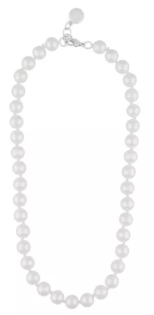 Snö of Sweden Kaulakoru Laney pearl 42 hopea/valkoinen - Kaulakorut - 140268 - 1