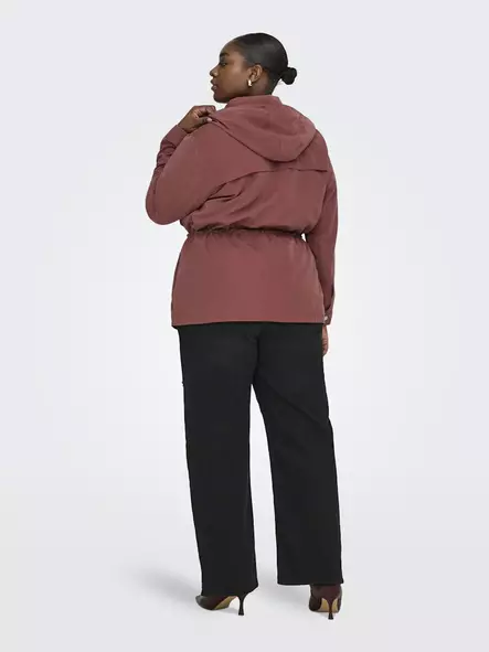 Only Carmakoma naisten pluskoon takki New Starline punaruskea - Naisten kevyet takit - 140318 - 2