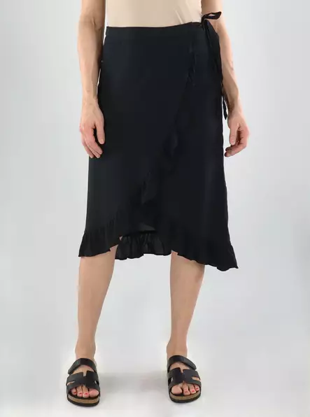 Vero Moda alba omlottkjol svart - Kjolar - 141038 - 1