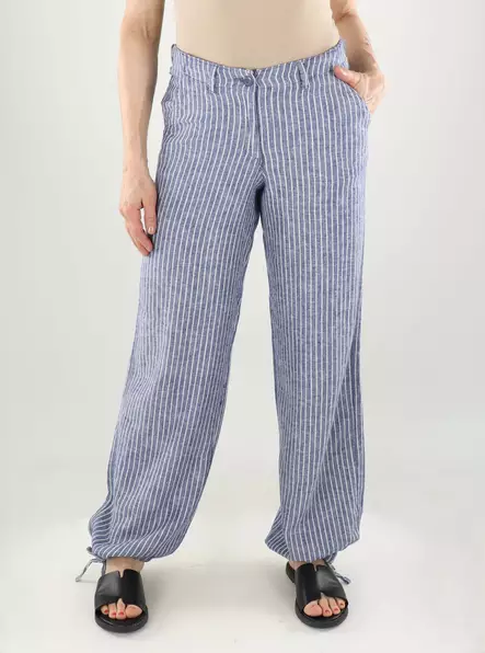 JJXX Housut Emily bellwether blue/blanc - Byxor för damer - 141118 - 2