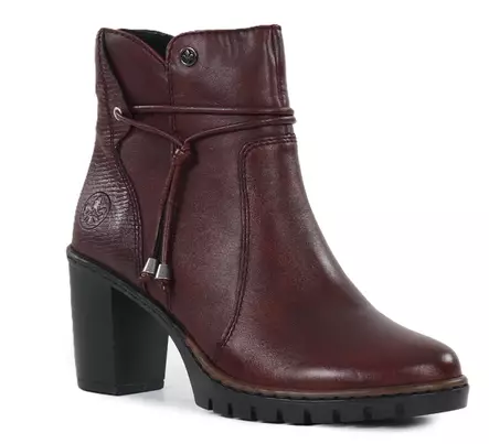 Rieker naisten nilkkurit Y2567-35 punainen - Rieker ankelboots - 142238 - 3