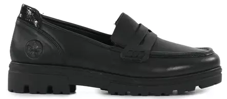 Rieker naisten loaferit 43050-01 musta - Rieker kävelykengät - 141388 - 1