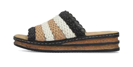 Rieker tofflor 629P8-90 Multi - Rieker mulor - 140858 - 2