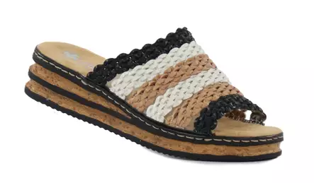 Rieker tofflor 629P8-90 Multi - Rieker mulor - 140858 - 1