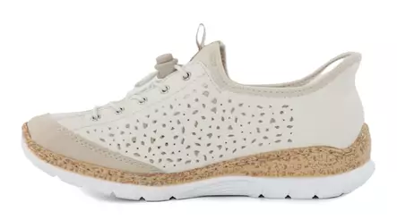 Rieker naisten READY2GO-kävelykengät N42V3-60 beige - Rieker kävelykengät - 140508 - 2