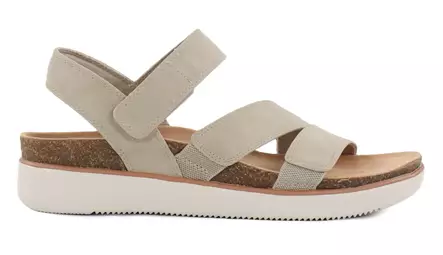 Skechers naisten sandaalit 163252/TPE Lifted comfort taupe - Skechers sandaalit - 141348 - 2