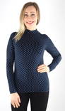 JDY Skjorta Sandy highneck - Långärmade tröjor för  damer - 132678 - 3