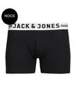 Jack & Jones bokserit Sense, musta, valkoinen, harmaa - Miesten boxerit ja sukat - 115868 - 2