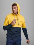 Jack & Jones herr huvtröja Trailer, gul, blå - Huvtröjor för herrar - 126928 - 3