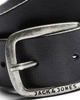 Jack & Jones miesten musta nahka vyö Paul - Miesten vyöt - 116858 - 3
