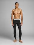 Jack&Jones miesten pitkät kalsarit puuvillaa Solid musta - Miesten boxerit ja sukat - 131928 - 3