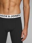 Jack&Jones miesten pitkät kalsarit puuvillaa Solid musta - Miesten boxerit ja sukat - 131928 - 4