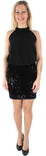 Only Klänning Confidence s/l halter svart - Klänningar och tunikor - 122448 - 1