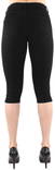 Only caprit Rain reg cry6060 musta - Naisten shortsit ja caprit - 120948 - 2