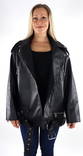 Only naisten oversized Takki Vera faux musta - Naisten nahkatakit ja pu-takit - 134028 - 1