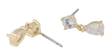 Snö of Sweden Korvakorut Ashley gold/clear - Korvakorut - 135288 - 2