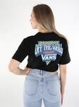 Vans unisex t-paita Retro Roll musta - Naisten T-paidat - 136128 - 1