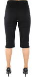 Vero Moda Caprit Victoria antifit musta - Naisten shortsit ja caprit - 123428 - 2