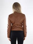 Vero Moda naisten takki Favodona Coated konjakinruskea - Naisten nahkatakit ja pu-takit - 135168 - 2