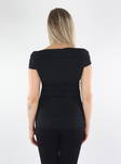 Vila Juhlatoppi Partina offshoulder musta - Naisten juhlatopit - 134738 - 2