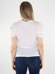 Vila naisten T-Paita Anine puff bright white - Naisten T-paidat - 135698 - 2