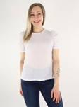 Vila naisten T-Paita Anine puff bright white - Naisten T-paidat - 135698 - 1