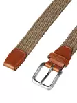 Jack&Jones miesten punottu vyö Spring Woven beige - Miesten vyöt - 124068 - 2