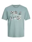 Jack&Jones herrtryckt t-shirt Golv - T-shirts för herrar - 136358 - 4