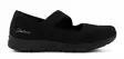 Skechers ballerinor 100648/BBK BE COOL - SWEET KNIT black - Ballerinaskor - 136438 - 1