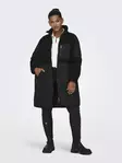 Only Carmakoma plus size teddyjacka Ohio Fleece svart - Lätta jackor för damer - 136788 - 4