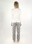 Only dampyjamasset december himmel/grå violett - Nattkläder för damer - 137378 - 2