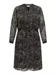 Only Carmakoma pluskoon mekko Cera V-Neck musta - Mekot ja tunikat - 137438 - 1