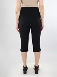 Vila stretchiga capribyxor Jeggy RW svart - Shorts och capribyxor för damer - 138568 - 2