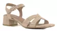 Jana naisten juhlasandaalit 28382-46 beige/metalli - Naisten sandaalit - 141248 - 1