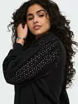 Only Carmakoma pluskoon collegemekko Donna midi musta - Mekot ja tunikat - 141518 - 3