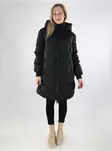 JDY naisten takki Skylar Padded Hood musta - Naisten talvitakit - 137358 - 1