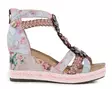 Laura Vita damsandaler med hög klack Facyo 72 rosa - Sandaler för damer - 140768 - 3