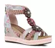Laura Vita damsandaler med hög klack Facyo 72 rosa - Sandaler för damer - 140768 - 1