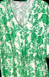 Only Carmakoma pluskoon mekko Marrakesh V-Neck valkoinen/vihreä - Mekot ja tunikat - 138348 - 3