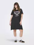 Only Carmakoma pluskoon rento Mekko Lucy life black/glitter - Mekot ja tunikat - 138368 - 1