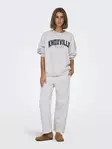 Only damtröja Club ljusgrå - Huvtröjor och sweatshirts - 137668 - 3