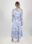 Only naisten kietaisumekko Miriam bel air blue/porcelain - Mekot ja tunikat - 141028 - 2