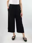 Pieces naisten culotte-housut Pia HW musta - Naisten housut - 138158 - 1