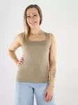 Pieces naisten toppi Lula tank greige - Naisten topit - 140718 - 1