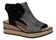 Rieker damkil sandaler 63791-01 svart kombi - Rieker sandals - 140358 - 1