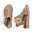 Rieker naisten kiilakorolliset sandaalit 63791-60 beige - Rieker sandals - 140368 - 3