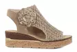 Rieker naisten kiilakorolliset sandaalit 63791-60 beige - Rieker sandals - 140368 - 1